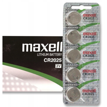Bateria litowa guzikowa Maxell CR2025 10 szt